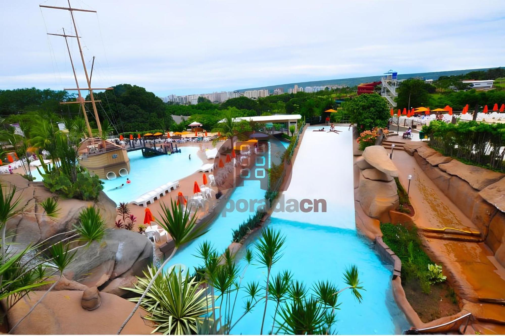 Aparthotel Piazza Diroma Com Acesso Ao Acqua Park - Luciana Caldas Novas